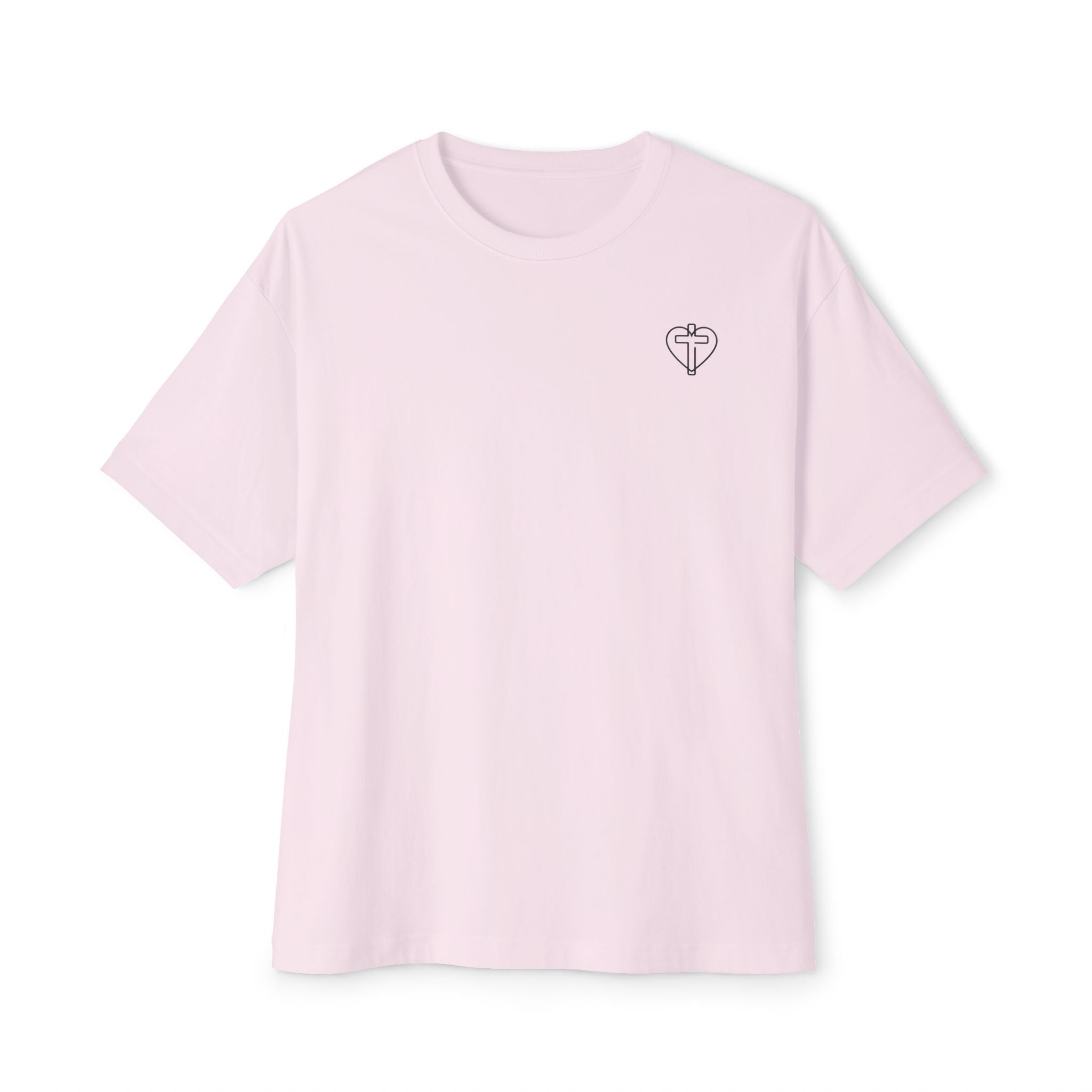John 3:16 Graphic Oversized Boxy T‑Shirt