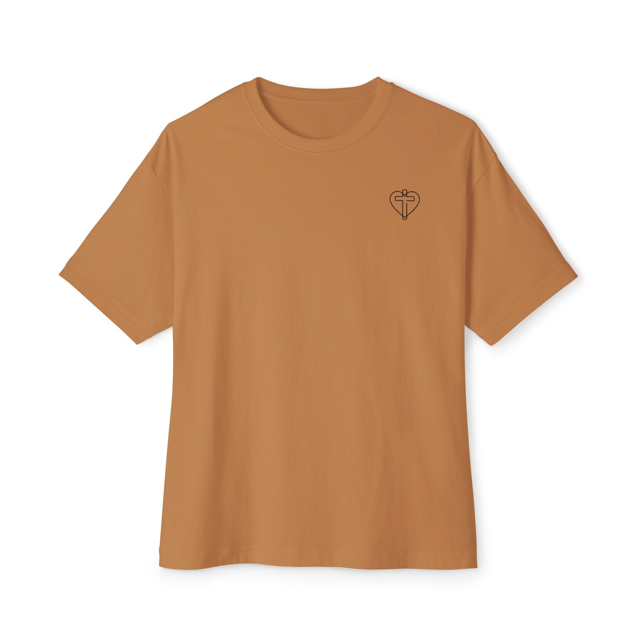 John 3:16 Graphic Oversized Boxy T‑Shirt