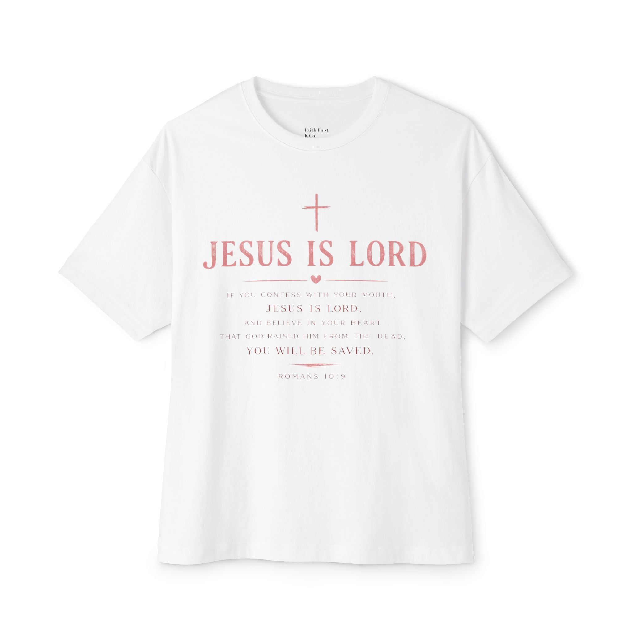 Jesus Is Lord Oversized Tee