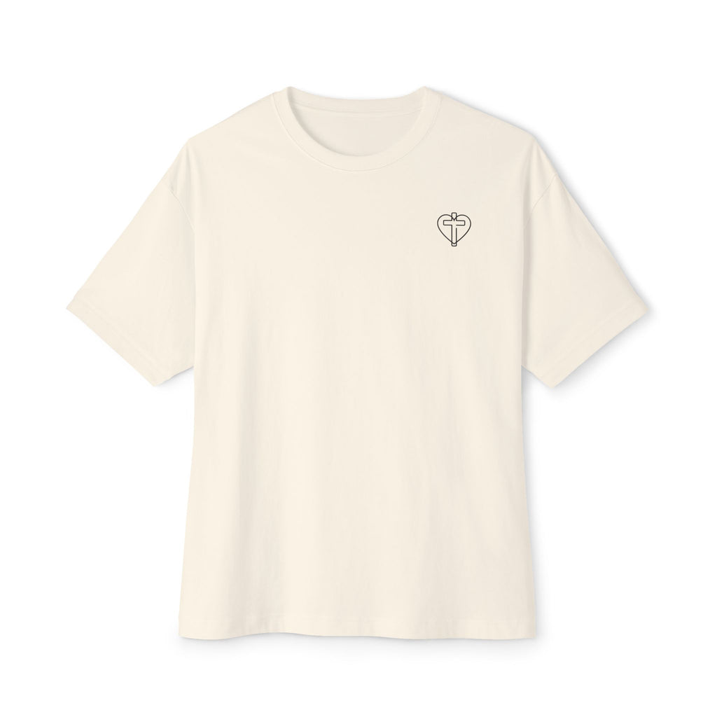 John 3:16 Graphic Oversized Boxy T‑Shirt