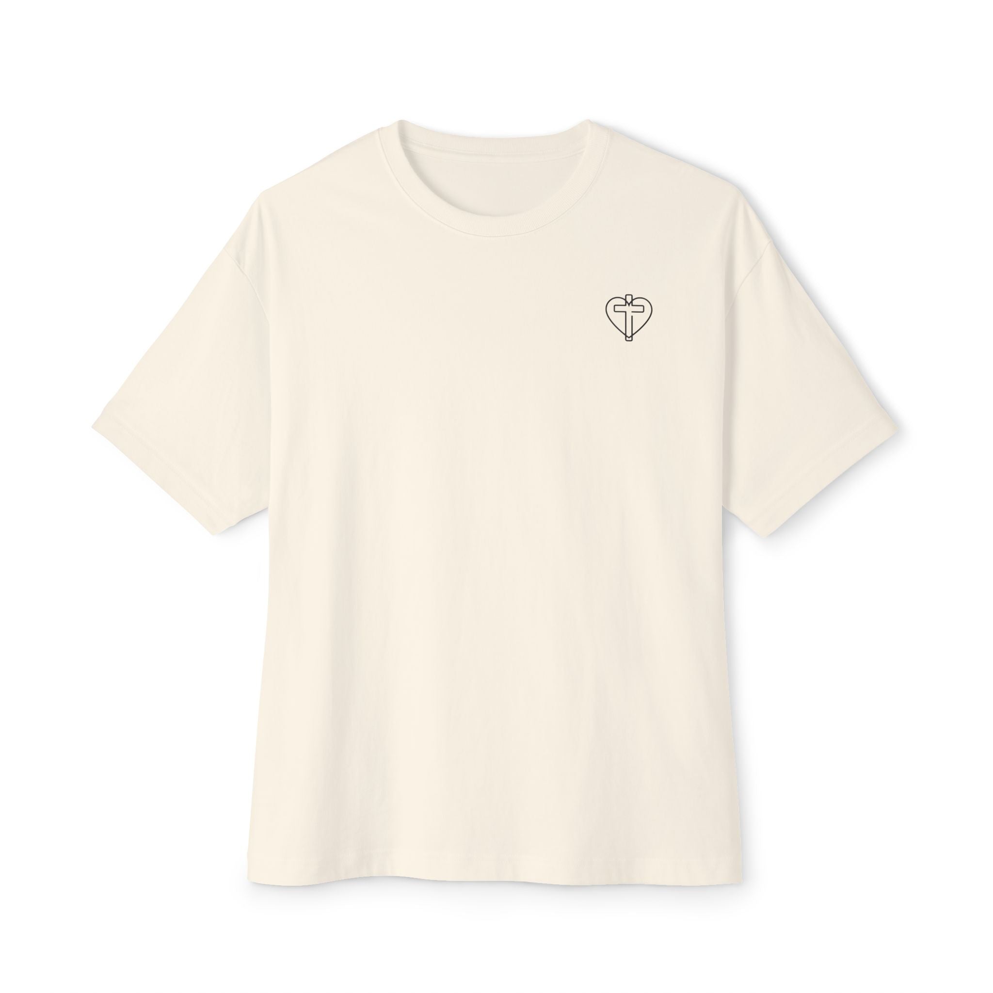 John 3:16 Graphic Oversized Boxy T‑Shirt