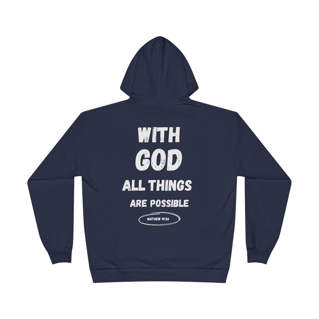 With God All Things Are Possible Hoodie