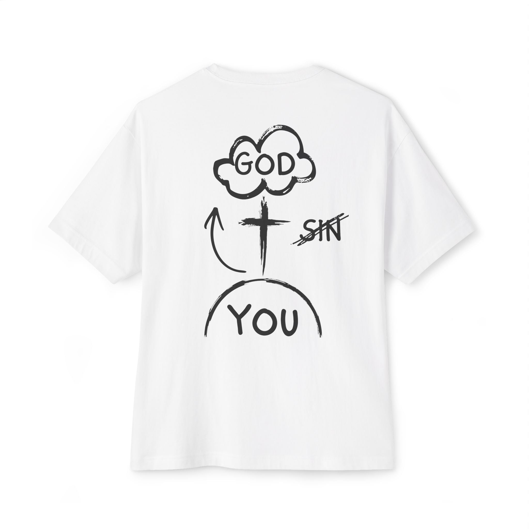 Jesus Paid It All Oversized Tee.