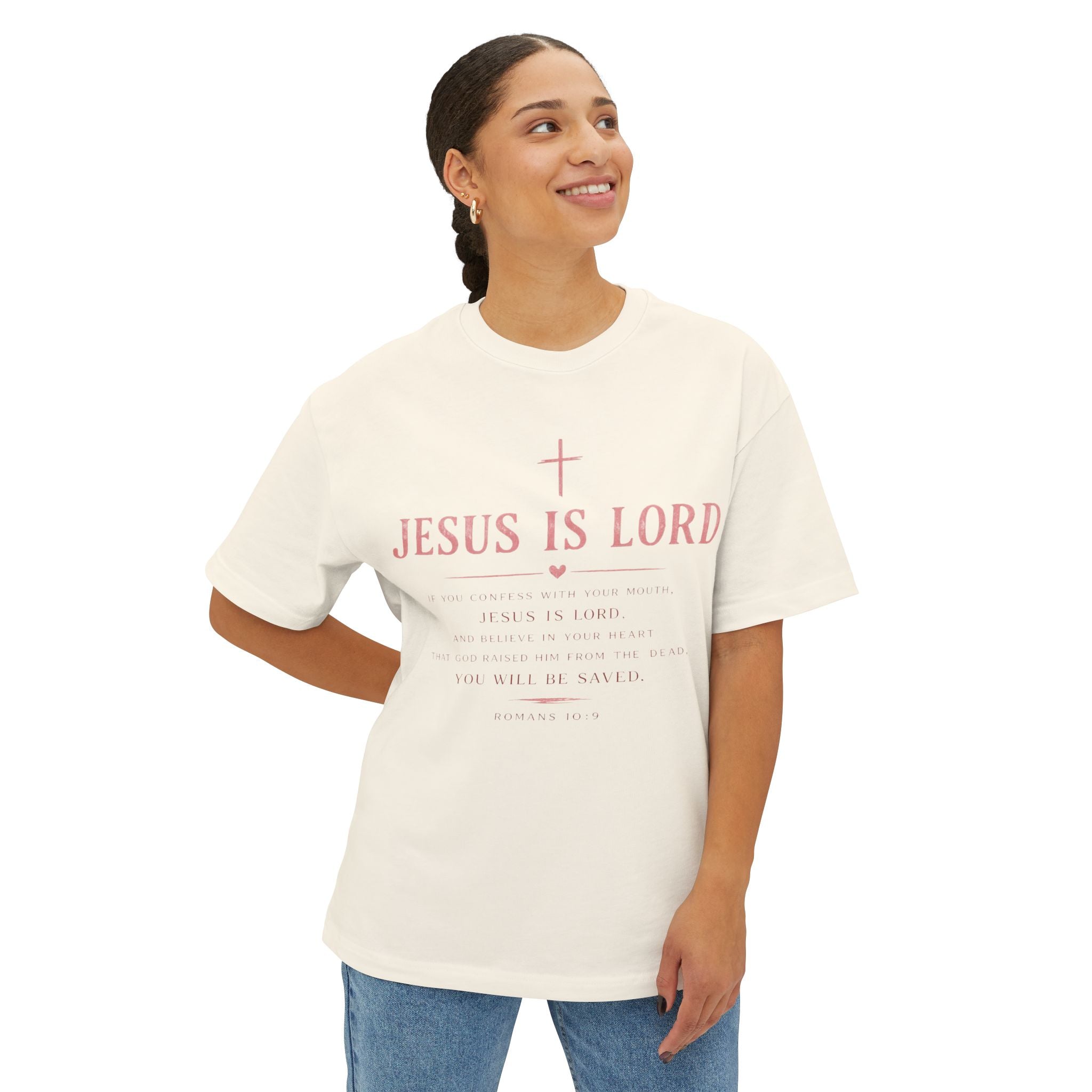 Jesus Is Lord Oversized Tee